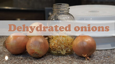 How to Dehydrate Onions without Crying