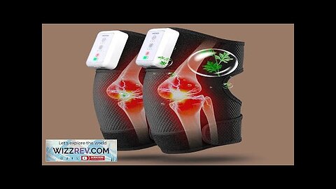 Smart Touch Control Hot Compress Knee Massager Portable Three-speed Temperature Adjustment Review