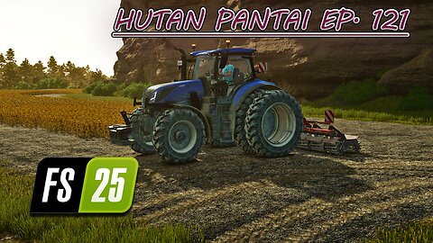 Buying Jerry-Cans. Liming & Mulching. Making TMR. |4k| HUTAN PANTAI EP. 121 | Farming Simulator 25