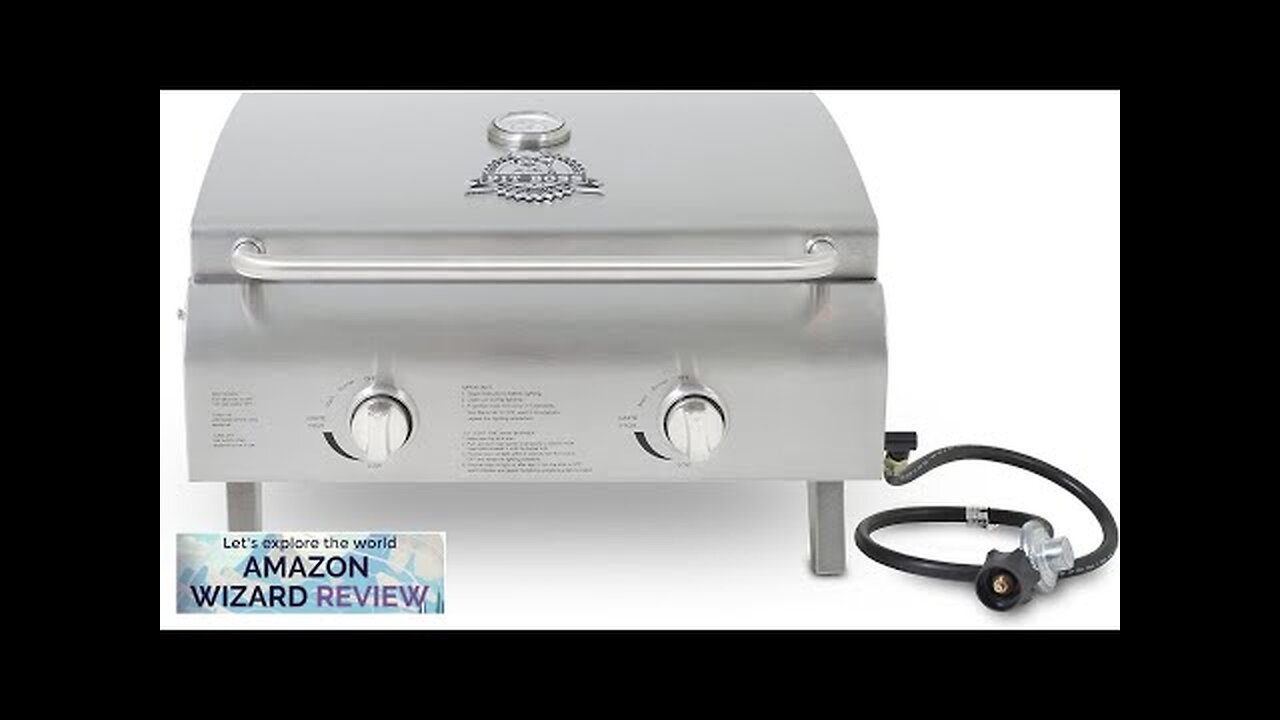 Pit Boss Grills 75275 Stainless Steel Two-Burner Portable Grill Review