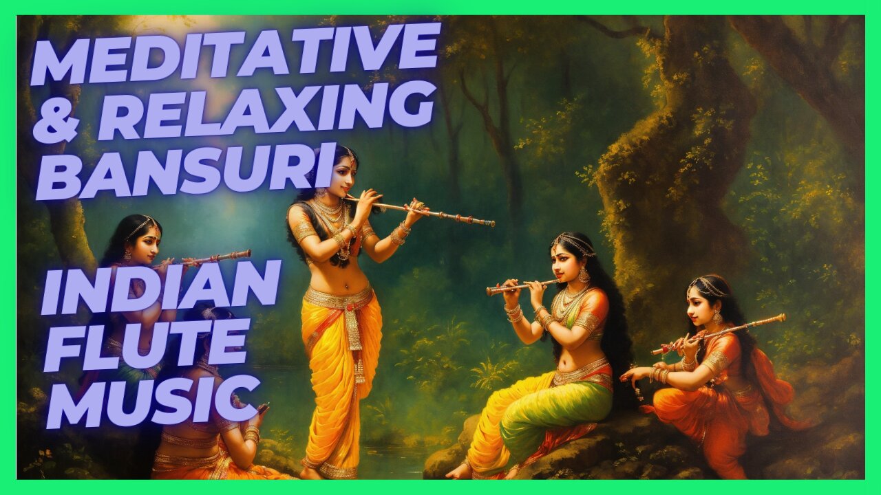 🎶 RELAXING BANSURI: INDIAN FLUTE MUSIC FOR MEDITATION AND INNER PEACE 🌿 Help us gain 100 followers.