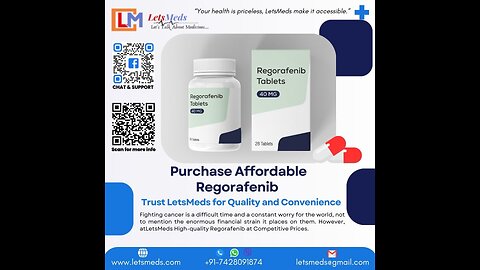 Purchase Affordable Regorafenib in the Philippines: Trust LetsMeds for Quality and Convenience