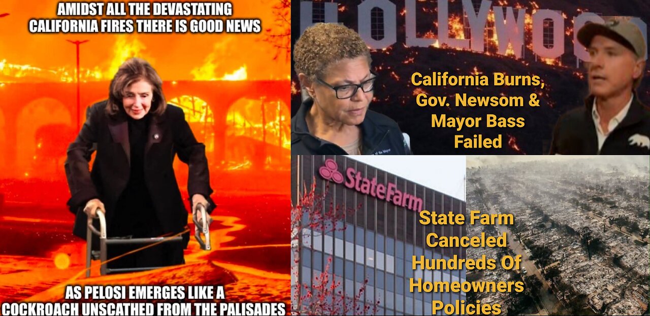 Mayor Bass & Gov. Newsom Fail California, Morning Joe Simps For Biden, Insurance Leaves Homeowners