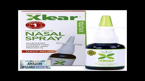 Xlear Nasal Spray with Xylitol 1.5 fl oz (Pack of 1) Review