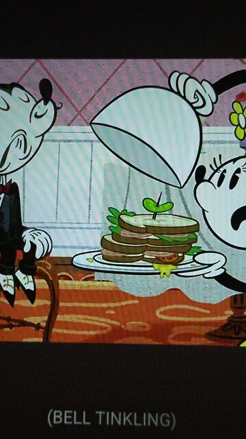 Mickey mouse cartoon.The fancy gentleman part #2