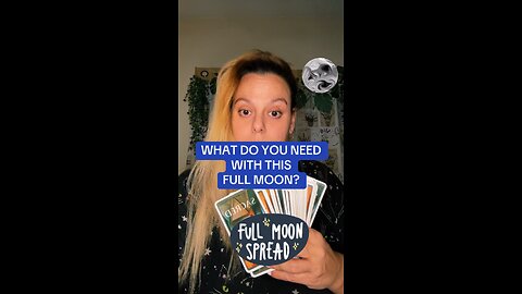 Your full moon tarot reading