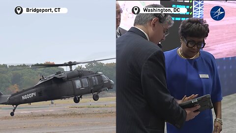 Remote controlled Black Hawk departed from CIA HQ?