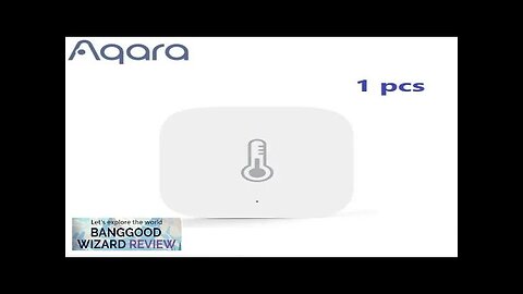 Aqara Temperature Sensor Smart Zigbe Air Pressure Humidity Environment Sensor Remote Control Review