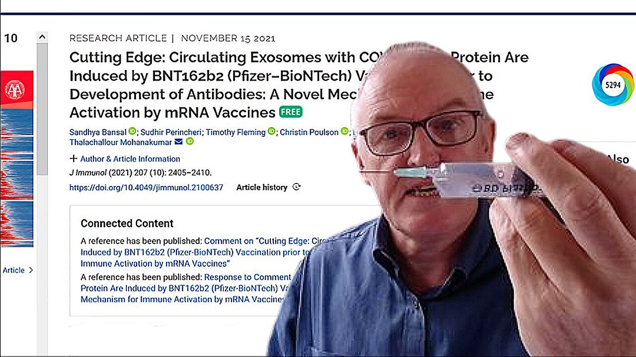 'mRNA' 'Vaccine' Data 'Biodistribution, Persistence & Adjuvant Toxicity Library' Dr. 'John Campbell'