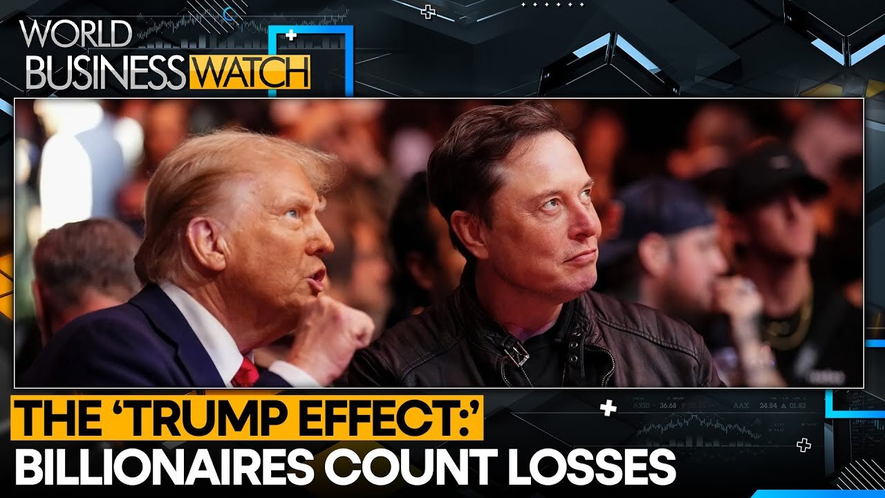 5 Billionaires At Trump's Inauguration See $209 Billion In Losses | World Business Watch | WION