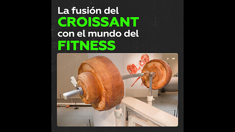 Exposición en Shanghái fusiona croissants y fitness