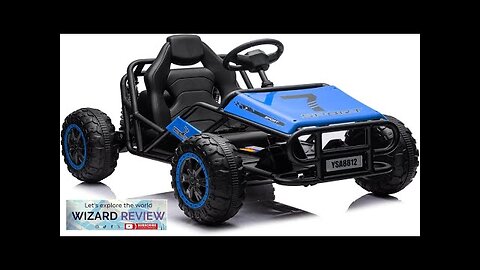 NEWQIDA 24V Kids Go Kart Ride On Toy for Big Kids Age Review