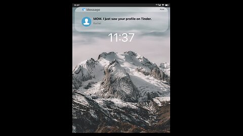 I caught my Mom on Tinder!