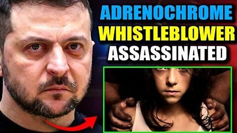 elensky Official Exposing Hollywood Adrenochrome Ring Assassinated in Public