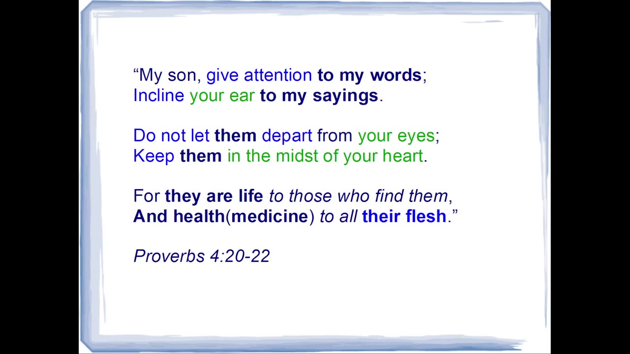 Focus is developing relationship with God through His word