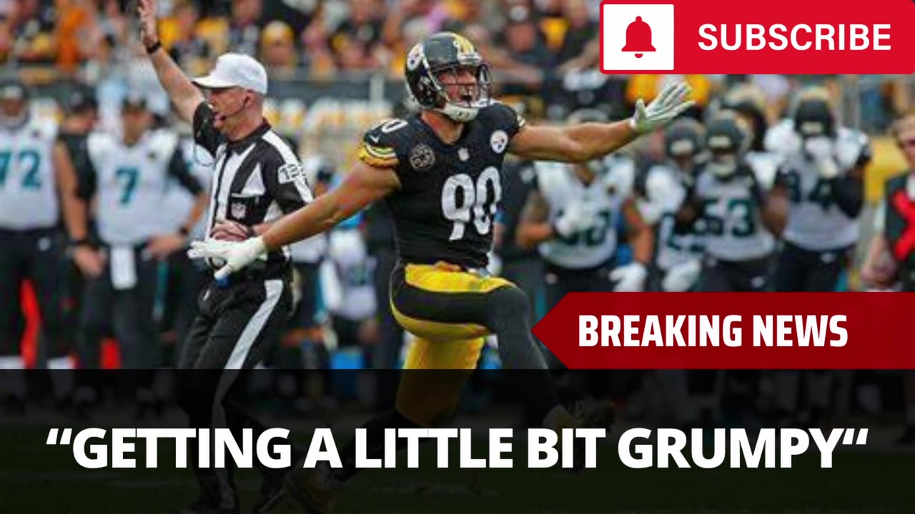 Longtime NFL Writer Gives TJ Watt Update: "He's Getting A Little Bit Grumpy"