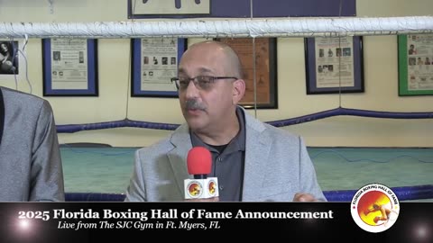 Billy C 2025 Florida Boxing Hall of Fame Inductee!