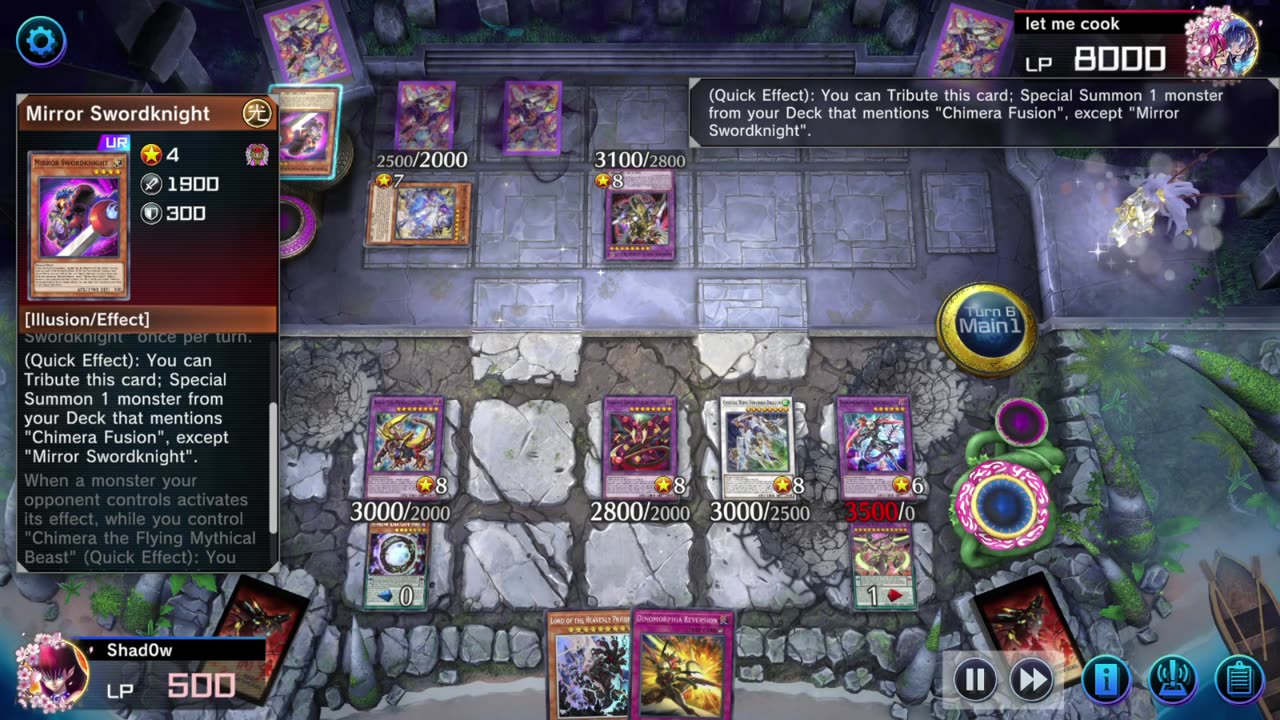 Dinomorphia vs Azamina Chimera - YuGiOh Master Duel Fusion x Synchro event