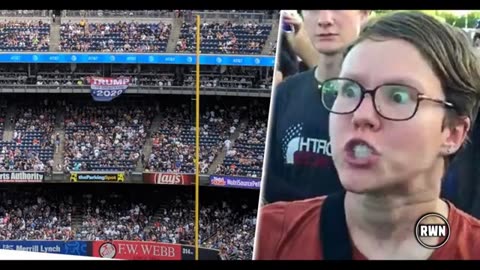 HUGE Trump Banner Just Unfurled At Yankee Stadium