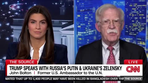 ICYMI: John Bolton lays out his conspiracy theory that Trump is a Russia agent working for the Kremlin