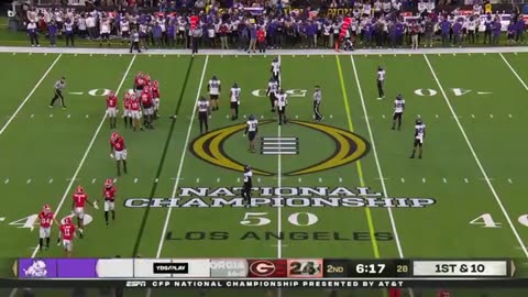 2023 CFP National Championship Game Georgia vs TCU