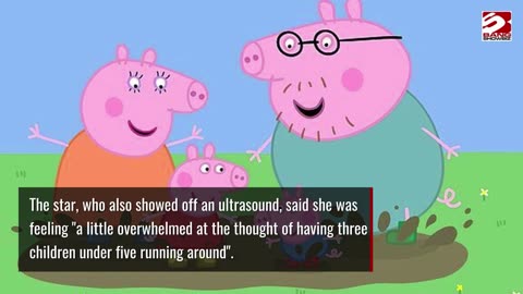 Peppa Pig character Mummy Pig is pregnant