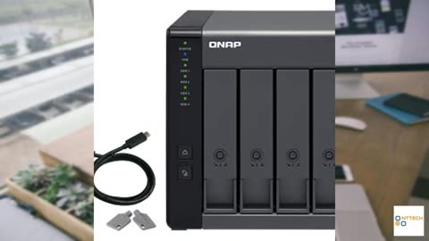 QNAP TR-004 4 Bay USB Type-C Direct Attached Storage (DAS) with Hardware RAID (Diskless)