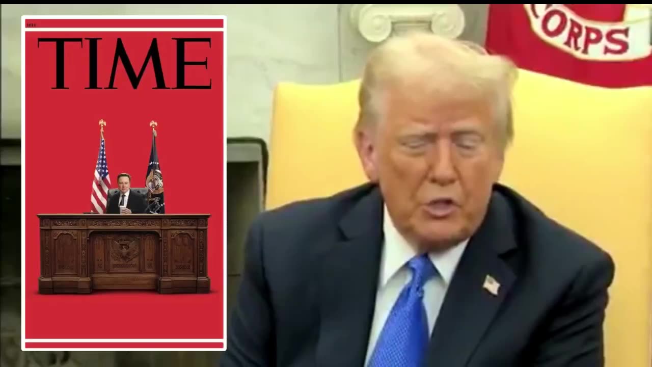 President Trump "No, does Time Magazine still exist"?