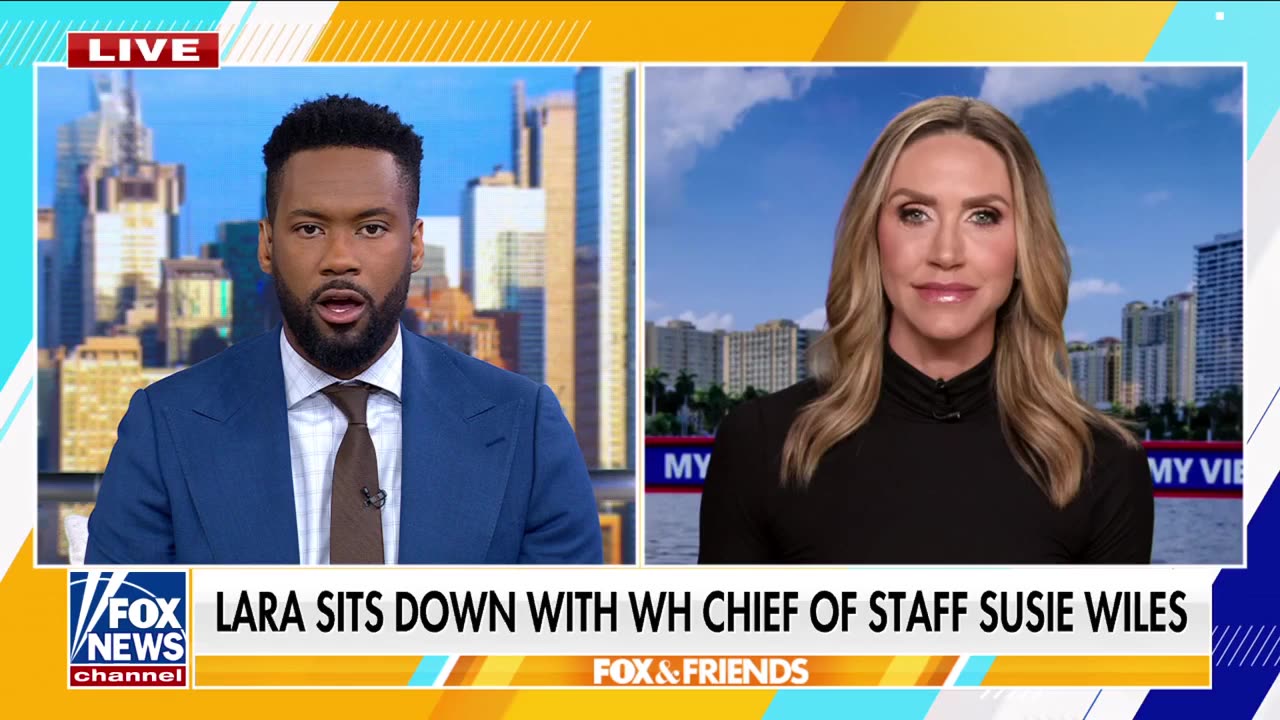 First female White House chief of staff breaks media silence with Lara Trump