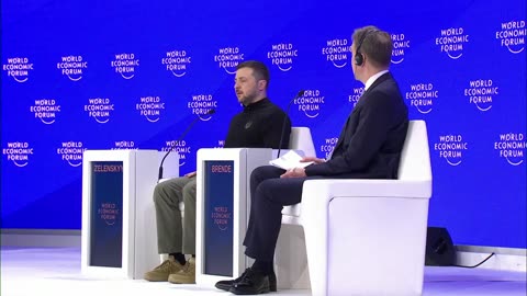 il discorso di Zelensky al World Economic Forum di Davos 2025 INTEGRALE Zelenskyy tiene un discorso speciale alla riunione annuale del World Economic Forum di Davos, in Svizzera.