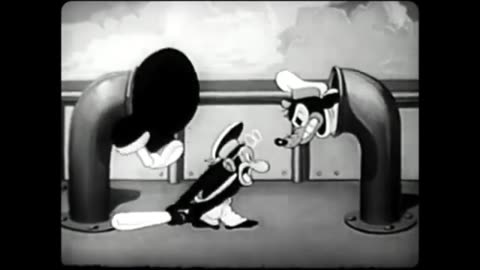 Walter Lantz: The Stevedores spanking scene