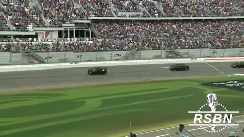 WATCH: President Trump Takes a Lap in "The Beast" at NASCAR's 2025 Daytona 500