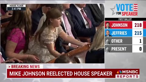 BREAKING: Mike Johnson wins House Speaker election