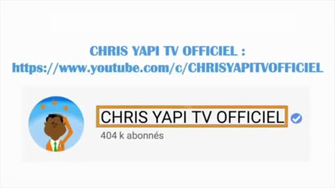 LIVE DE CHRIS YAPI