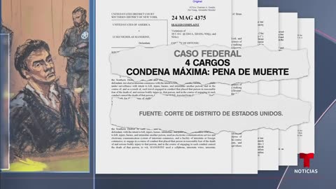 Luigi Mangione enfrenta en Nueva York 11 cargos con una condena máxima de prisión de por vida