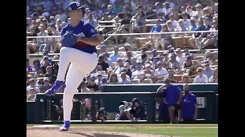 Dodgers Pitcher hit with 106 mph ball to the head