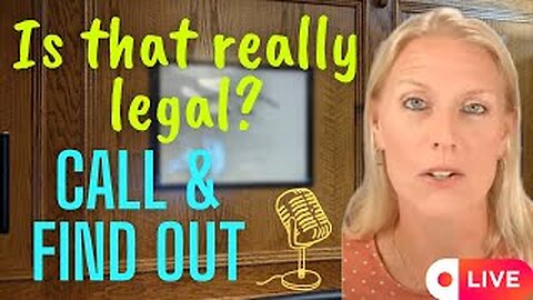 Liberty Lawyer takes YOUR legal questions LIVE! S4E9