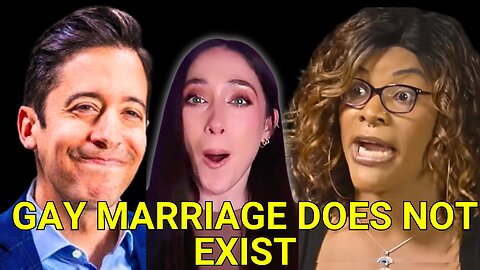 GAY MARRIAGE DOES NOT EXIST