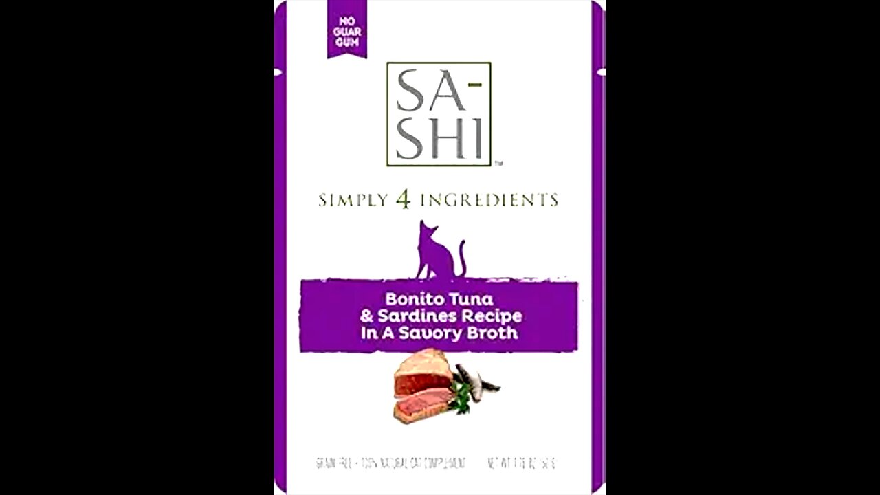 Bonito Tuna & Sardines Cat Food 8 / 1.76 oz Pouches