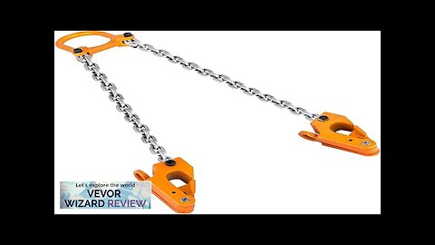 VEVOR Drum Lifter 2000 lbs Capacity Orange 55 Gallon Drum Clamp Lifting Review