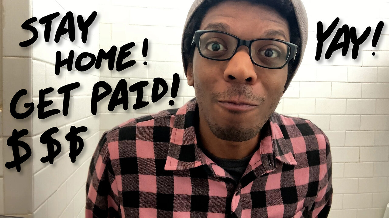 CARL | youtube allows me to stay at home & get PAID where it’s safe—THANK YOU YOUTUBE!