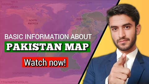 Map of Pakistan | Capital Cities | Neighbouring Countries of Pakistan | Map Basic information