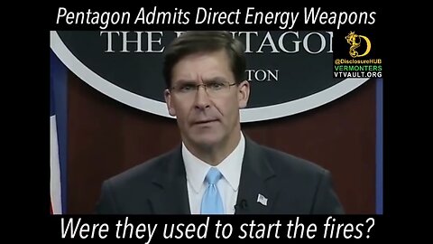 Pentagon admits to the existence of Directed Energy Weapon DEW.
