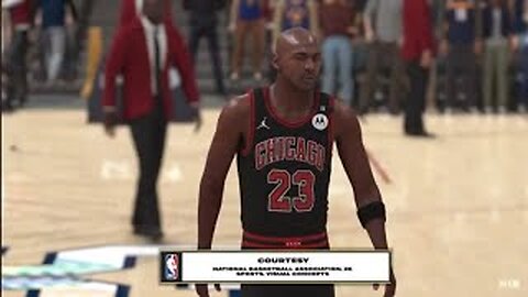 NBA2K25 MICHAEL JORDAN & THE BULLS VS DENVER NUGGETTS!