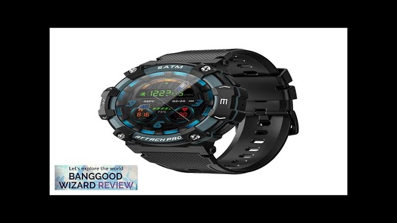 LOKMAT ATTACK 2 PRO 1.39 inch TFT 50 Meters Waterproof SpO2 Blood Review