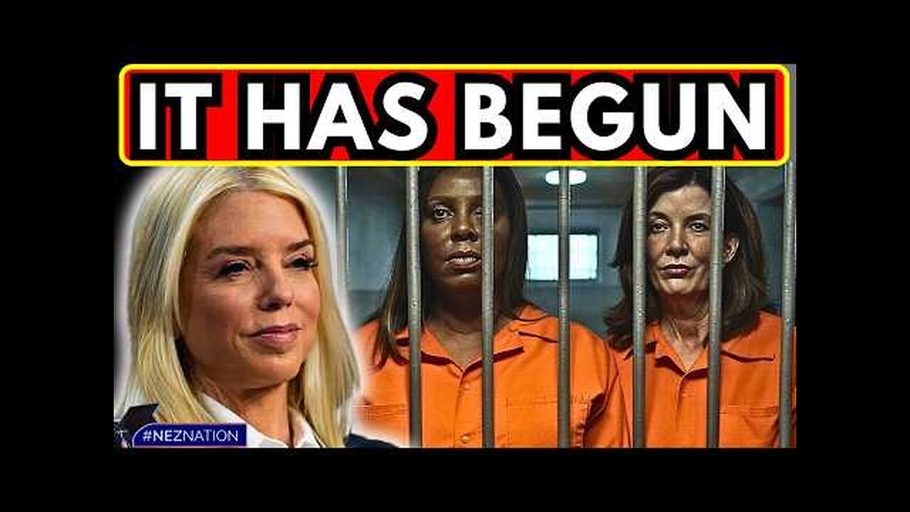 🚨BREAKING- AG Pam Bondi Just Went SCORCHED EARTH on Letitia James _ NY Governor Kathy Hochul