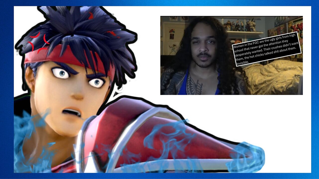 My response to "Women Are The Ugly Girls In The FGC" @RealMikeHollow‬