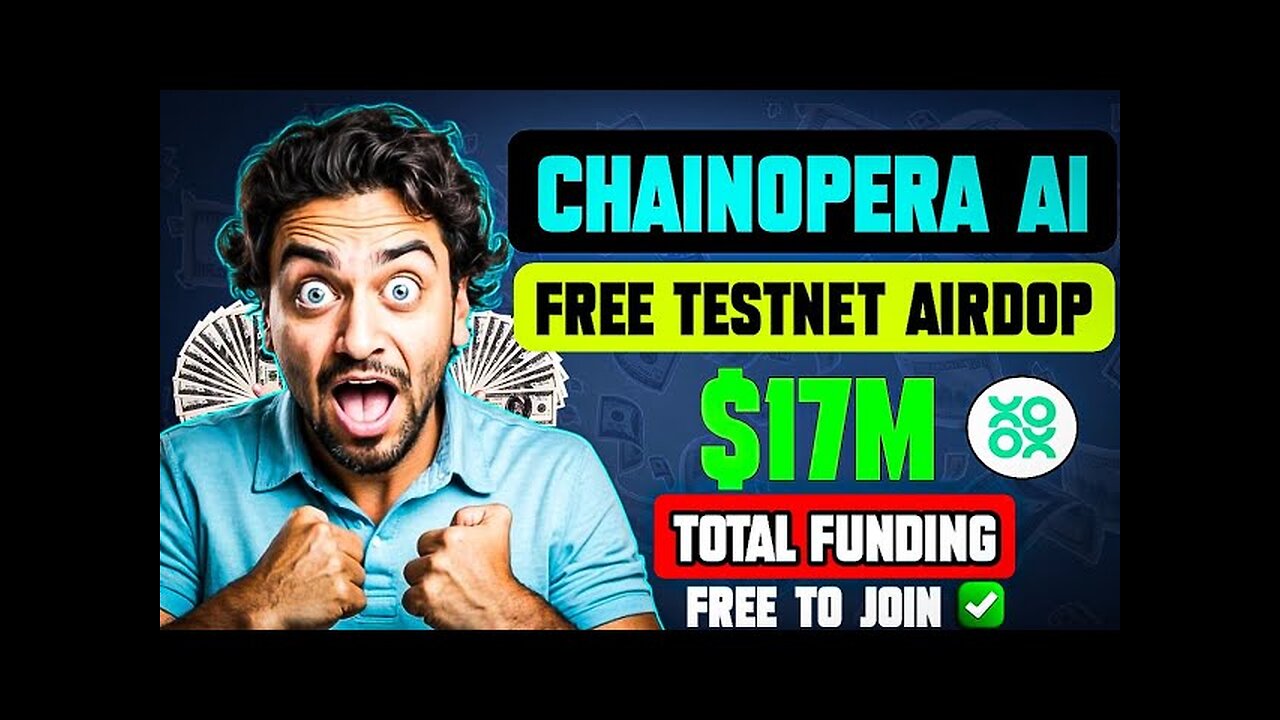 ChainOpera AI - New Early Testnet Airdrop | Zero Investment Crypto Airdrop - 500 Dollars Potential