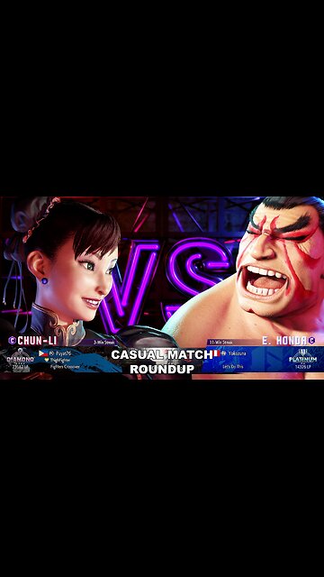 Kuya Kalbo SF6 Casual Match Roundup. Chun Li 4 star Diamond Rank [Hori Fight Stick]