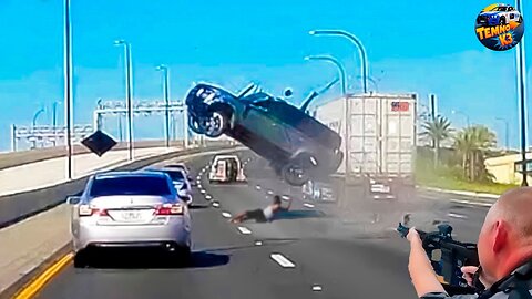 Most TERRIFYING High Speed ​​Police Chases Caught on Dash Cam, Why You Shouldn't Run From The Police